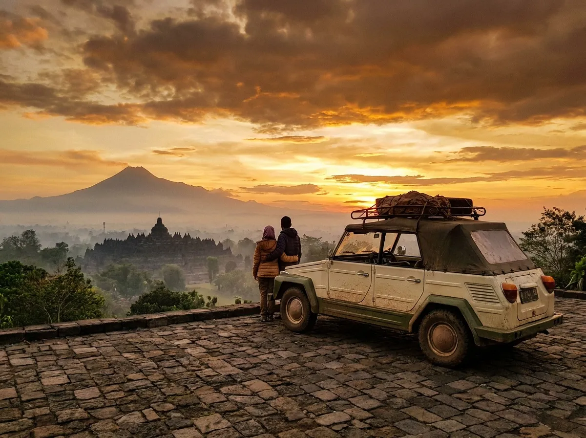 Paket One Day Tour VW Borobudur Tour